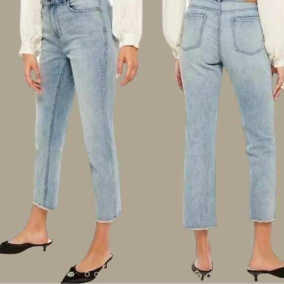 Kate Spade Straight Leg Cropped Jeans - Size 29 - Picture 1 of 7